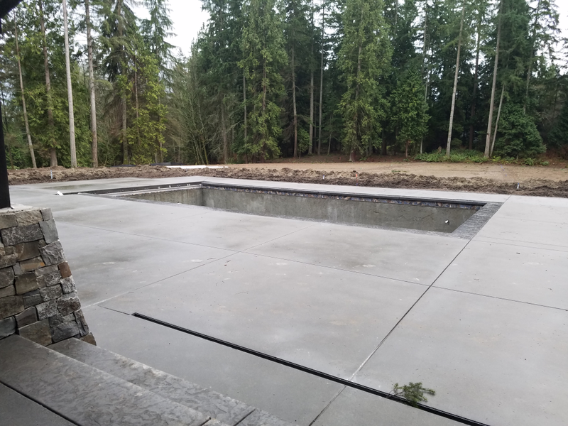Good sized deep pool